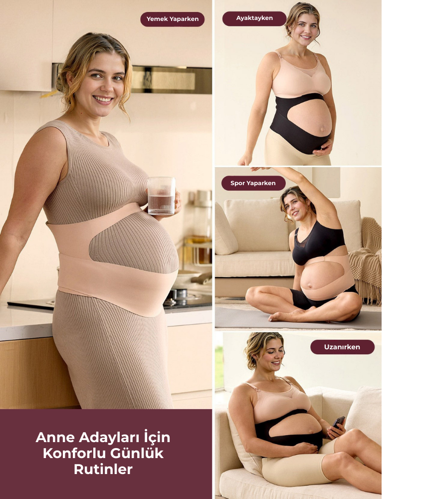 Kneexel Hamile Bel Korsesi